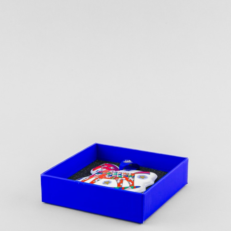 Елочная игрушка ф. Лошадка рис. Елки Иголки Лошадка Красная в Москве