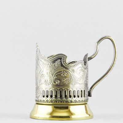 Подстаканник латунный, Глухарь