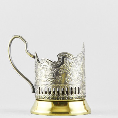 Подстаканник латунный, Глухарь