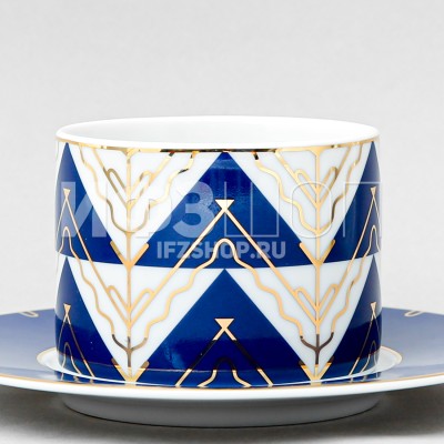 Чашка с блюдцем чайная ф. Соло рис. Калевала