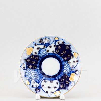 Блюдце для чайной чашки ф. Лучистая рис. Перезвоны