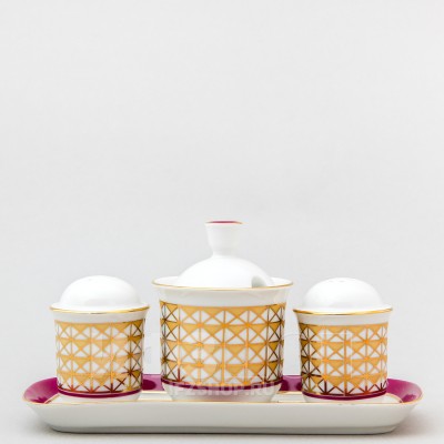 Набор для специй ф. Банкетная рис. Замоскворечье, 4 предмета