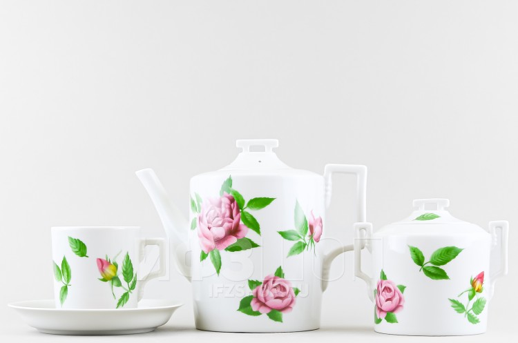 Сервиз чайный ф. Гербовая рис. Розариум, 14 предметов в Пензе