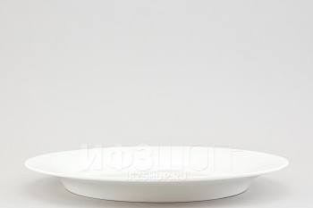 Тарелка плоская 26 см ф. Юлиана рис. Белый