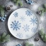 Блюдо для пиццы/пирога ф. Идиллия рис. Зимнее Утро, 30 см в Москве