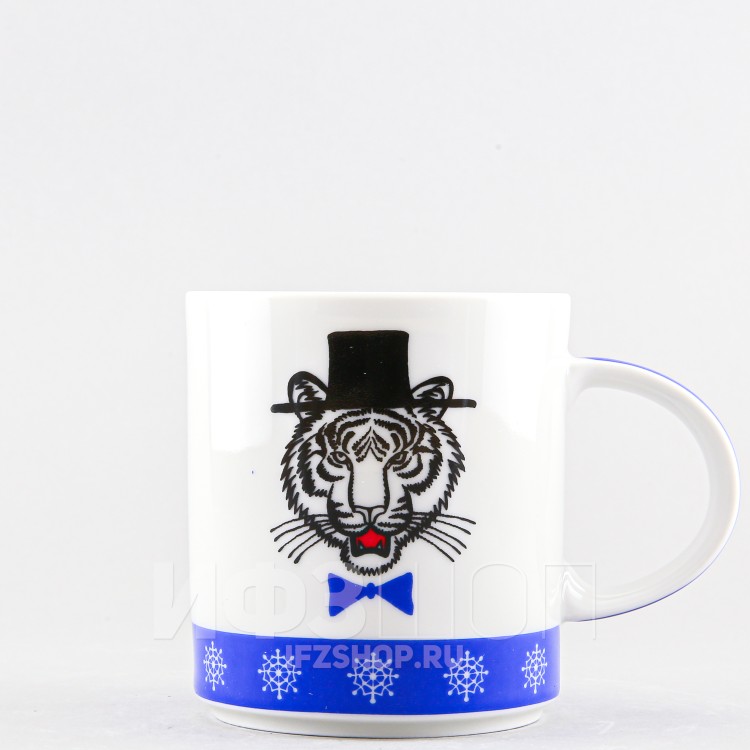 Кружка ф. Стандарт рис. Карнавал в синем 