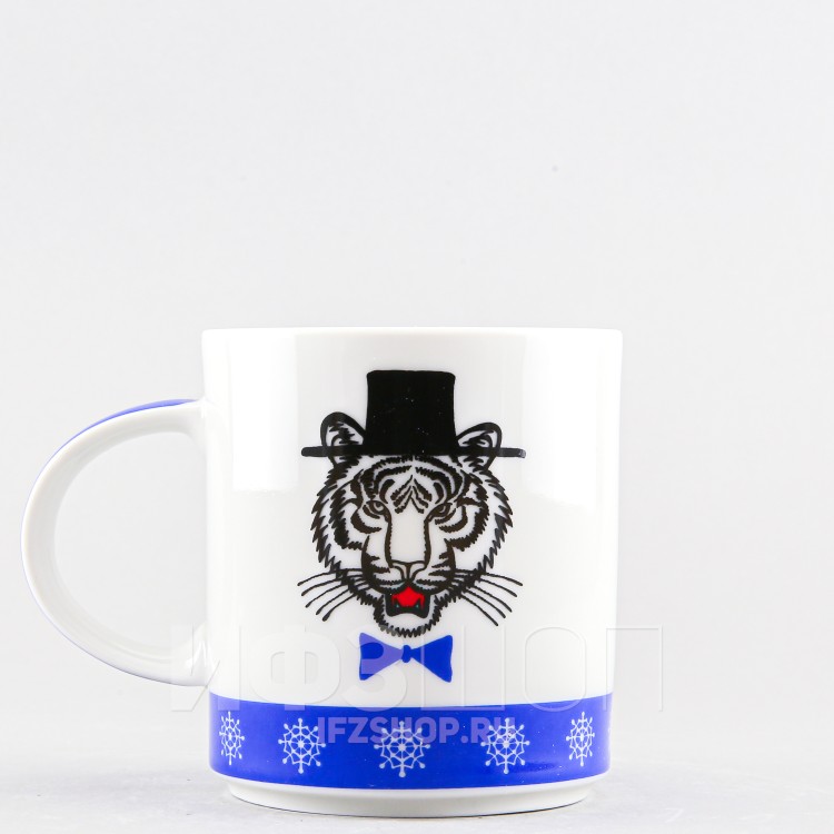 Кружка ф. Стандарт рис. Карнавал в синем 