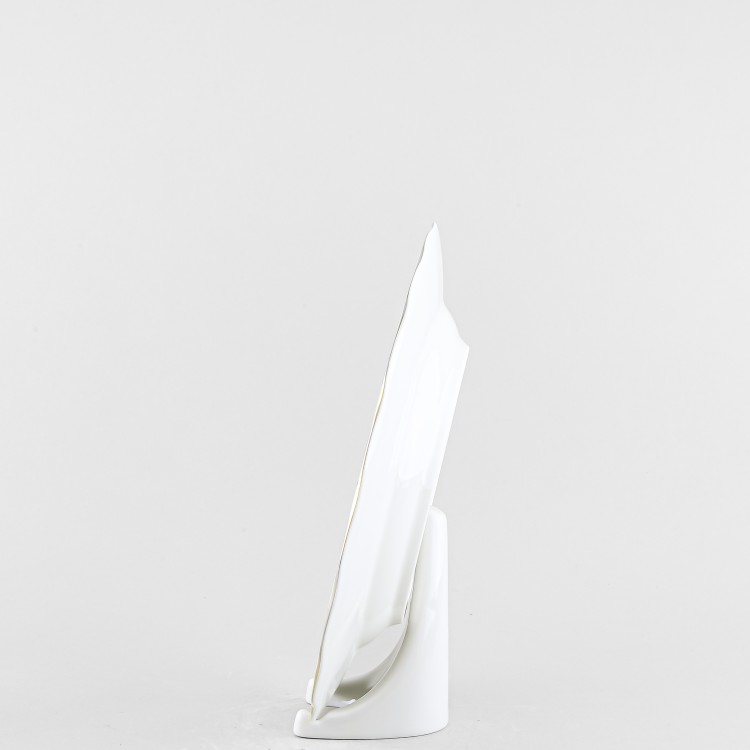 Тарелка плоская 24 см ф. Тюльпан рис. Кобальтовая сетка в Москве