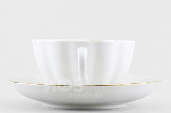 Чашка с блюдцем чайная ф. Тюльпан рис. Белоснежка