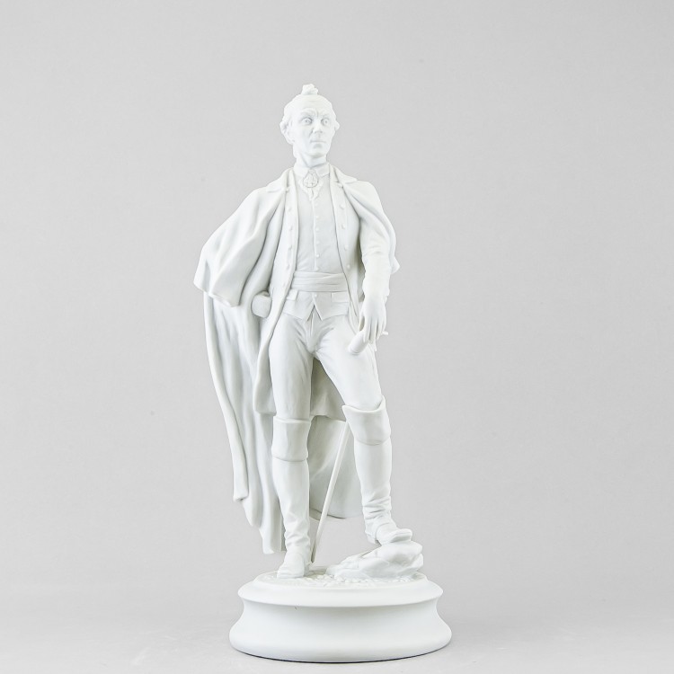 Генералиссимус Суворов А.В. Белый (высота, 33 см) в Москве