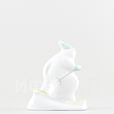 Кот-горнолыжник (высота 9.8 см)