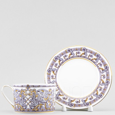 Чашка с блюдцем чайная ф. Идиллия рис. Барокко