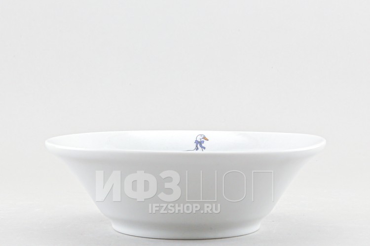 Салатник 600 мл ф. Идиллия рис. Гуси 