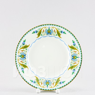 Тарелка плоская 20 см ф. Гладкая рис. Восточная вязь