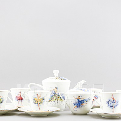 Сервиз чайный ф. Сад рис. Феи, 14 предметов