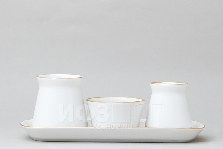 Набор для специй ф. Молодежная рис. Золотая лента, 4 предмета в Москве