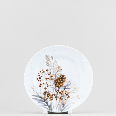 Тарелка плоская 17.5 см ф. Идиллия рис. Зима