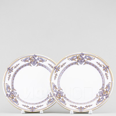 Набор тарелок 20 см ф. Стандартная-2 рис. Барокко, 2 предмета