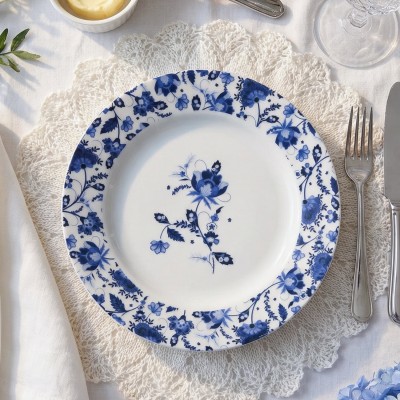 Тарелка плоская 20 см ф. Идиллия рис. Милори