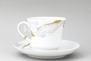 Чашка с блюдцем чайная ф. Банкетная рис. Селена