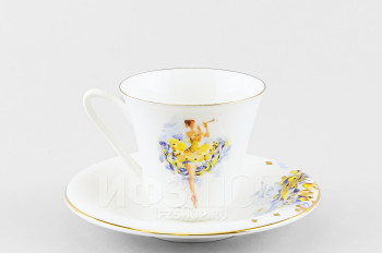 Чашка с блюдцем чайная ф. Сад рис. Фея беззаботности