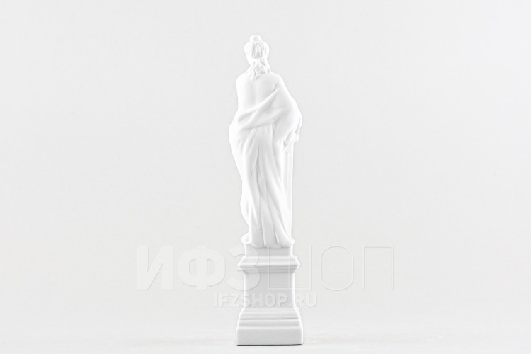 Скульптура Правосудие из костяного фарфора, Императорский фарфоровый завод/ЛФЗ в Москве