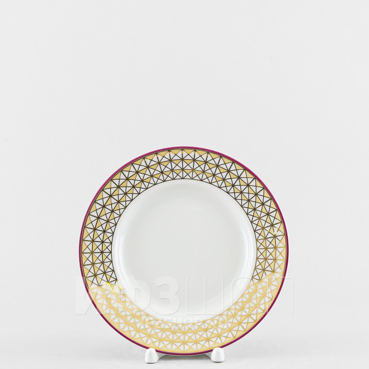 Тарелка плоская 18 см ф. Гладкая рис. Замоскворечье в Москве