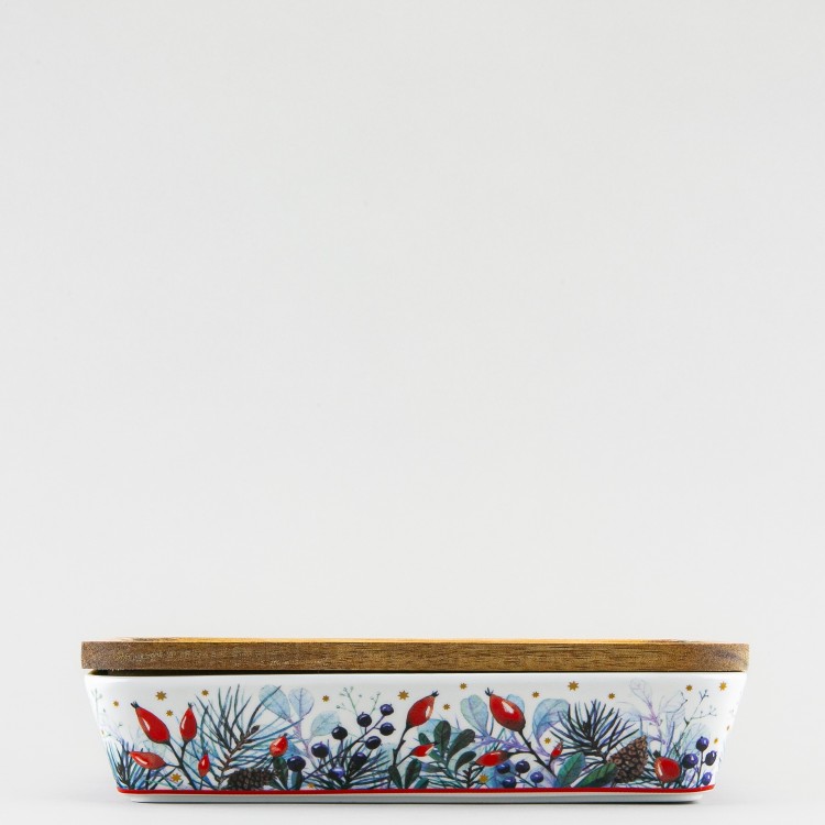 Набор прямоугольных форм для запекания рис. Календа Зеленая, 2 предмета в Москве