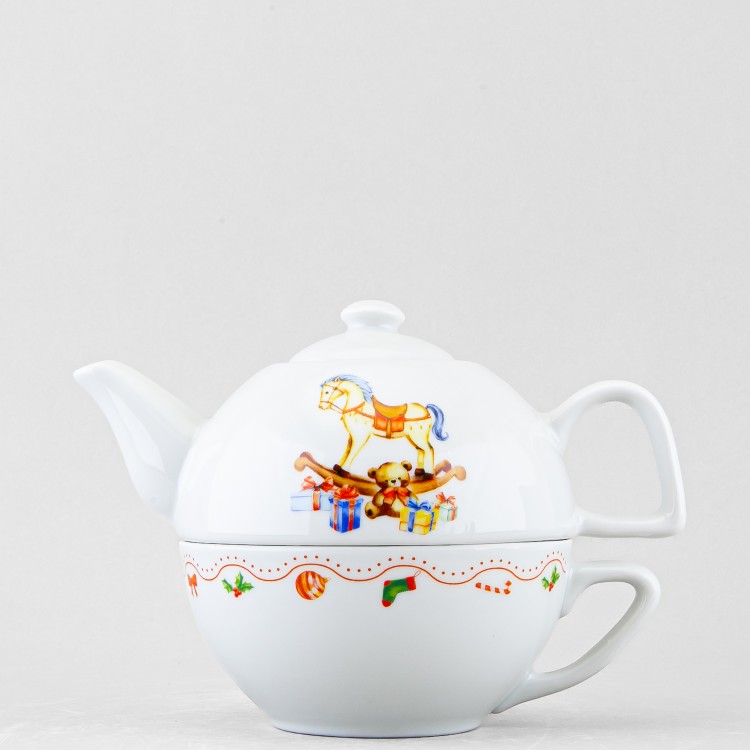 Набор для чая рис. Магия праздника, 2 предмета в Москве