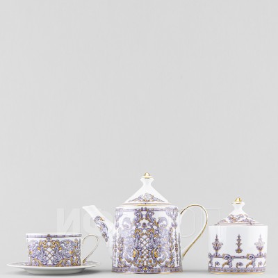 Сервиз чайный ф. Идиллия рис. Барокко, 4 персоны 10 предметов