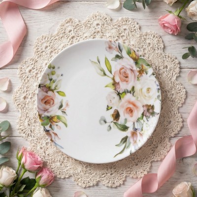 Тарелка плоская 20 см ф. Универсал рис. Верона