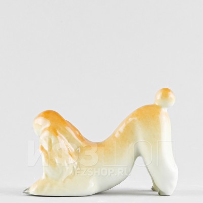 Пудель играющий (высота 7.9 см)