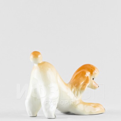 Пудель играющий (высота 7.9 см)