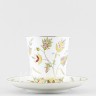 Чашка с блюдцем кофейная ф. Майская рис. Золотые веточки в Москве