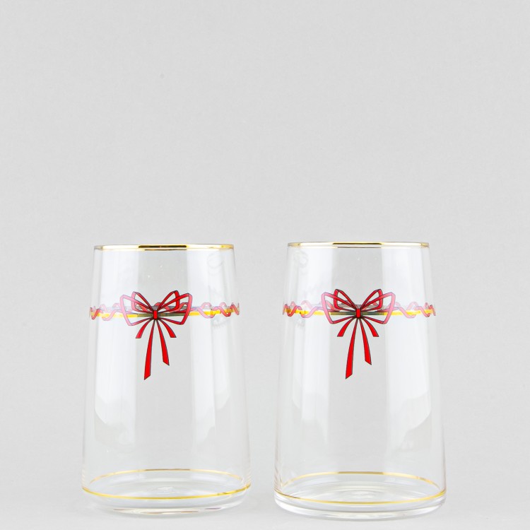 Набор из 2 стаканов 500 мл рис. Календа 