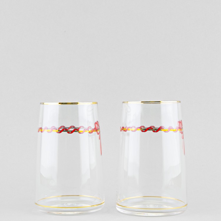 Набор из 2 стаканов 500 мл рис. Календа 