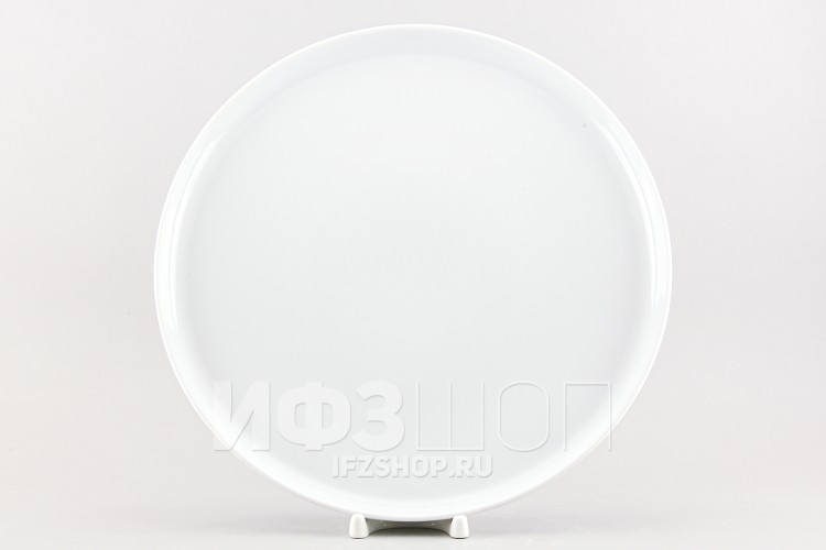Блюдо для пиццы/пирога ф. Идиллия рис. Белый, 30 см 
