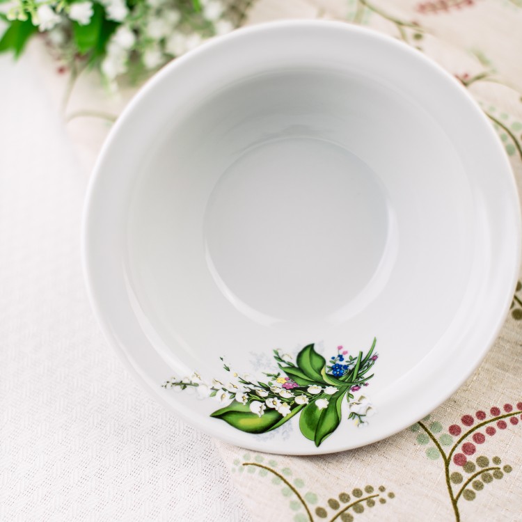 Миска 550 мл ф. Идиллия рис. Ландыш 