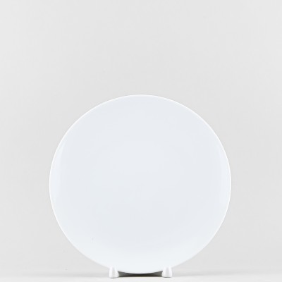 Тарелка плоская 20 см ф. Универсал рис. Белый