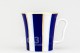 Бокал ф. Ленинградский рис. Кобальтовые полосы (несортный)