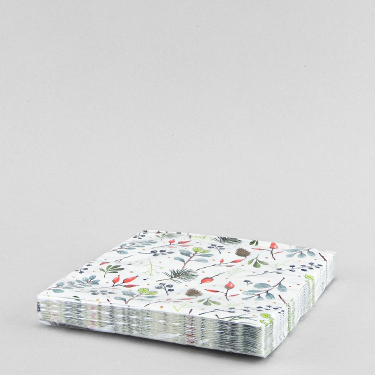 Салфетки бумажные рис. Календа (33 см) в Москве