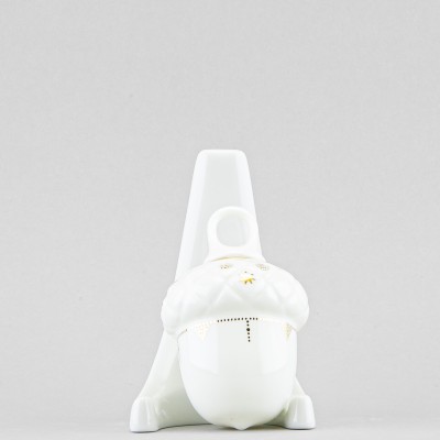 Елочная игрушка ф. Желудь рис. Позолоченный