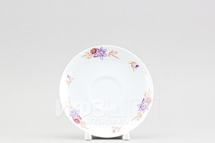 Комплект чайный ф. Банкетная рис. Букет (без золота) 