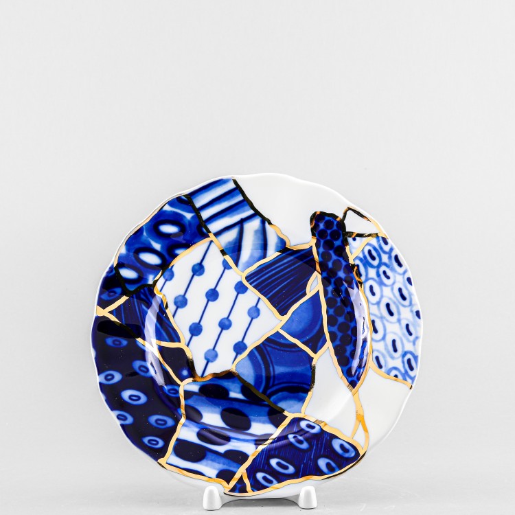 Тарелка плоская 20 см ф. Тюльпан рис. Байкал №1 