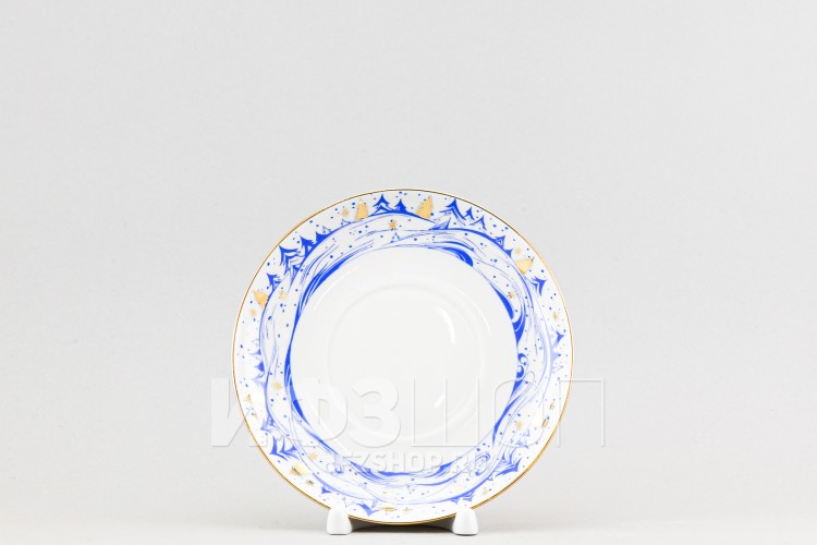 Блюдце для бокала ф. Ленинградский рис. Тройка 