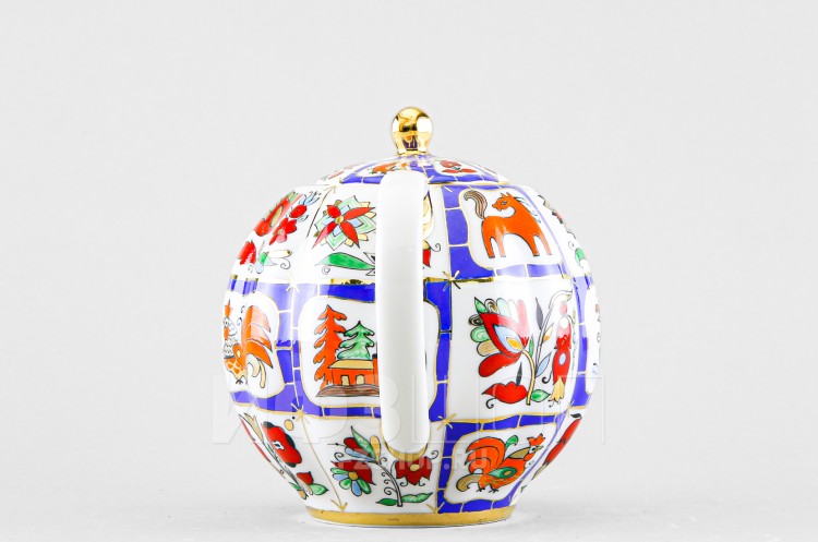 Чайник заварочный ф. Тюльпан рис. Русский лубок в Москве