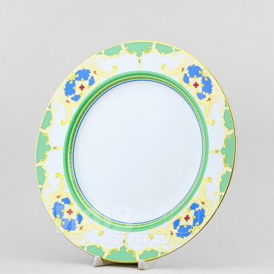 Тарелка плоская 27 см ф. Стандартная рис. Аквамарин