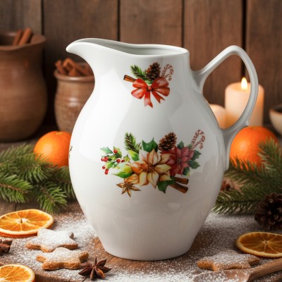 Кувшин рис. Зимнее Праздник, 2 л