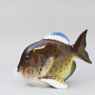 Рыба-бабочка малая Коричневая (высота 8.6 см)