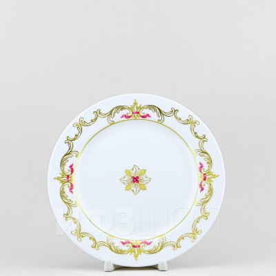 Тарелка плоская 20 см ф. Стандартная рис. Аквамарин